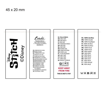 Child Cap Stitch Red