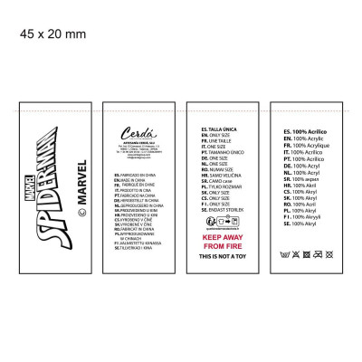 Child Cap Spider-Man Red