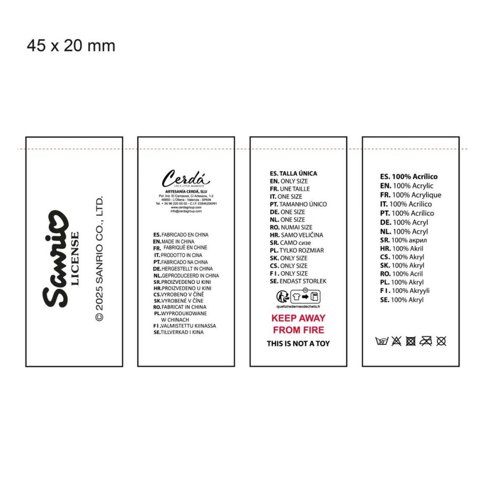 Child Cap Hello Kitty White