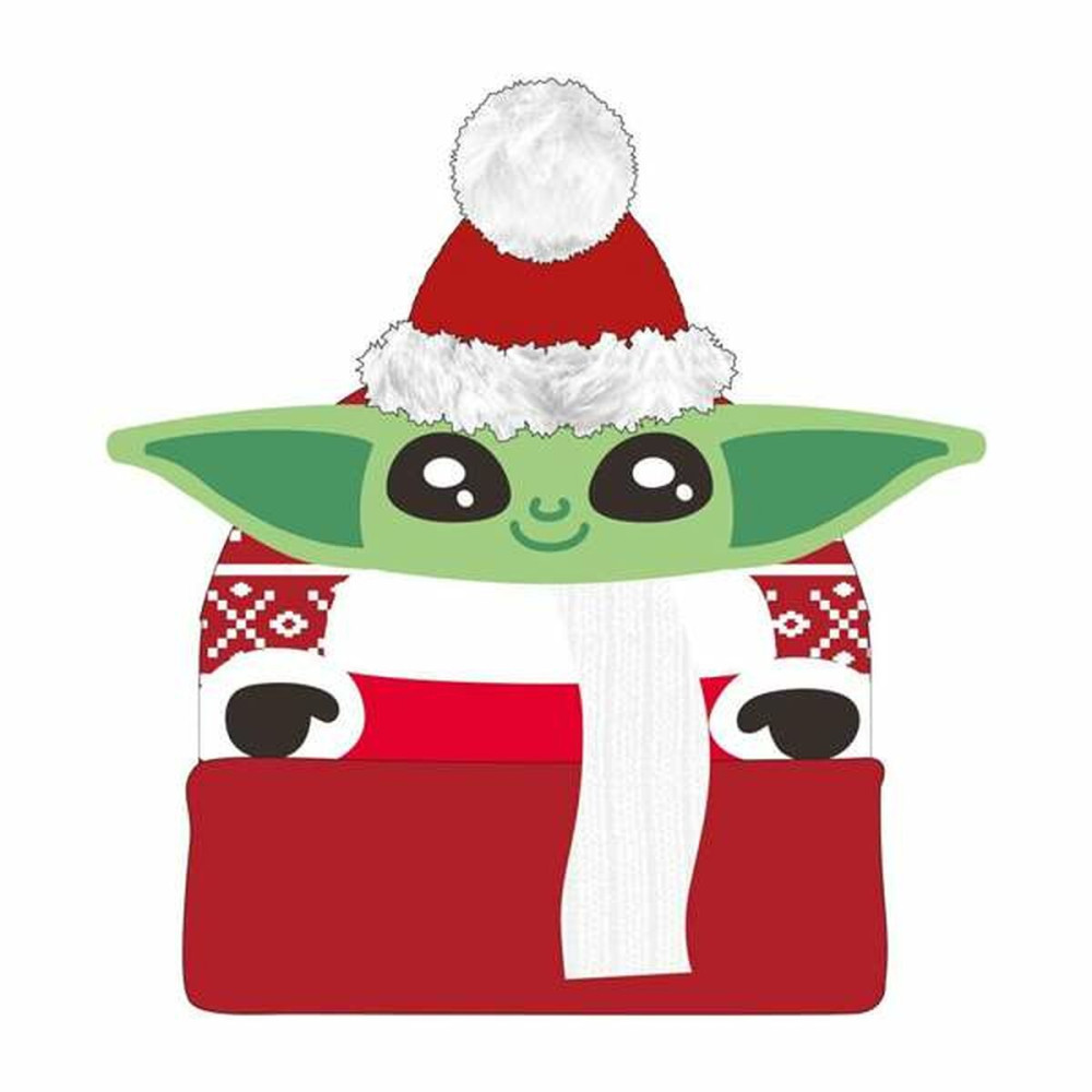 Child Cap The Mandalorian Red