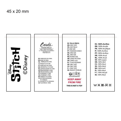 Child Cap Stitch Blue