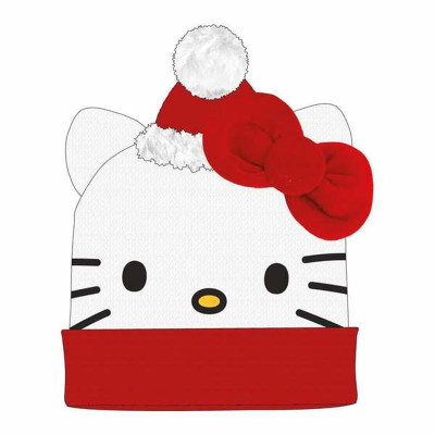 Child Cap Hello Kitty White