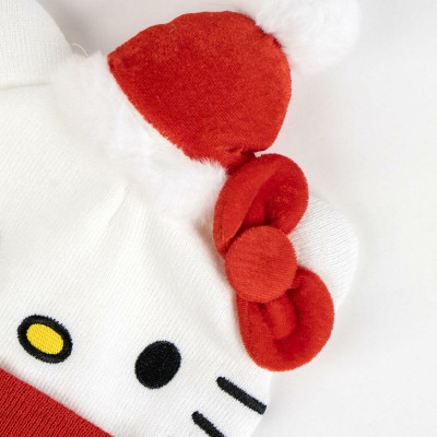 Child Cap Hello Kitty White