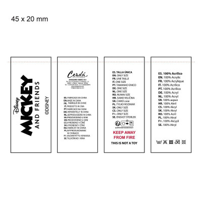 Child Cap Minnie Mouse Red