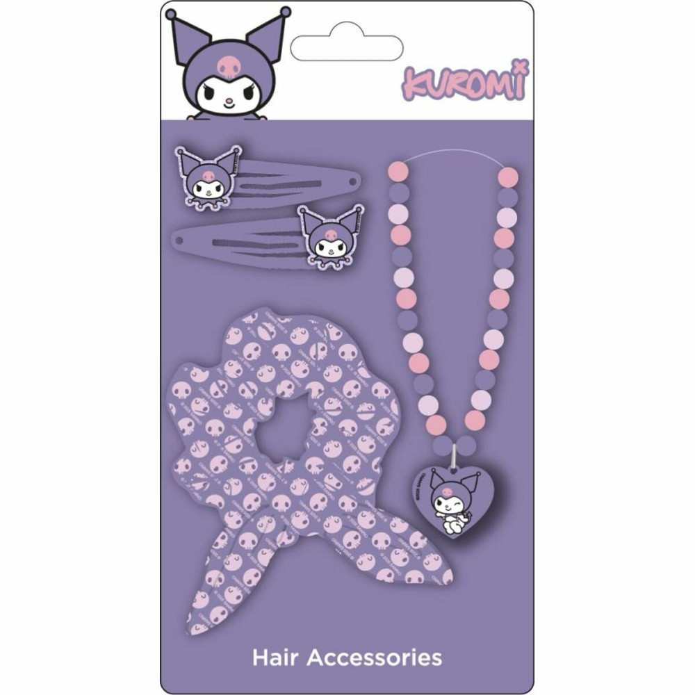 Hair accessories Hello Kitty Purple 4 Pieces