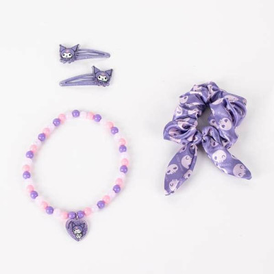 Hair accessories Hello Kitty Purple 4 Pieces