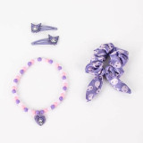 Hair accessories Hello Kitty Purple 4 Pieces