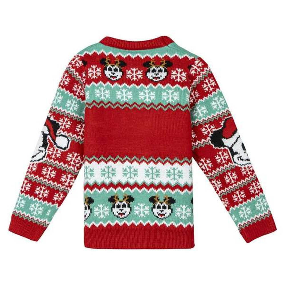 Children’s Sweatshirt Mickey Mouse Red Christmas 7 Years