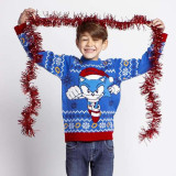 Sweater Sonic Blue Christmas 8 Years