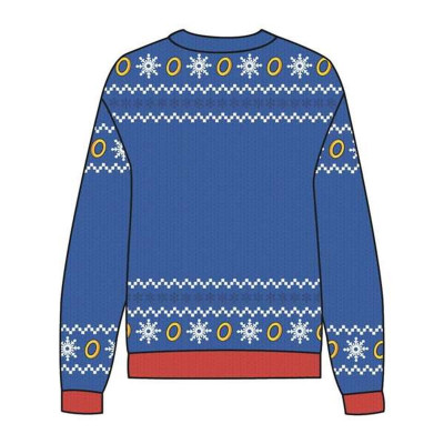 Sweater Sonic Blue Christmas 8 Years
