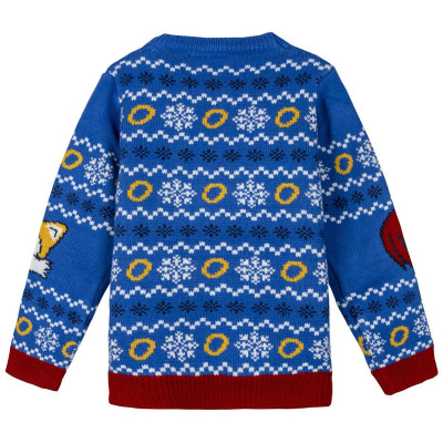 Sweater Sonic Blue Christmas 8 Years
