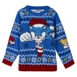 Sweater Sonic Blue Christmas 8 Years