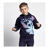 Hooded Sweatshirt for Girls Stitch Dark blue