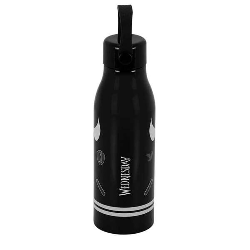 Water bottle Wednesday Black Stainless steel 700 ml