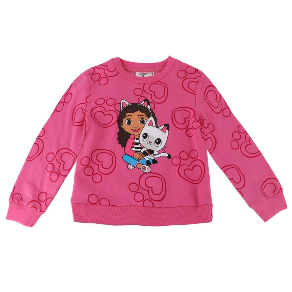 Children’s Sweatshirt Gabby's Dollhouse Dark pink
