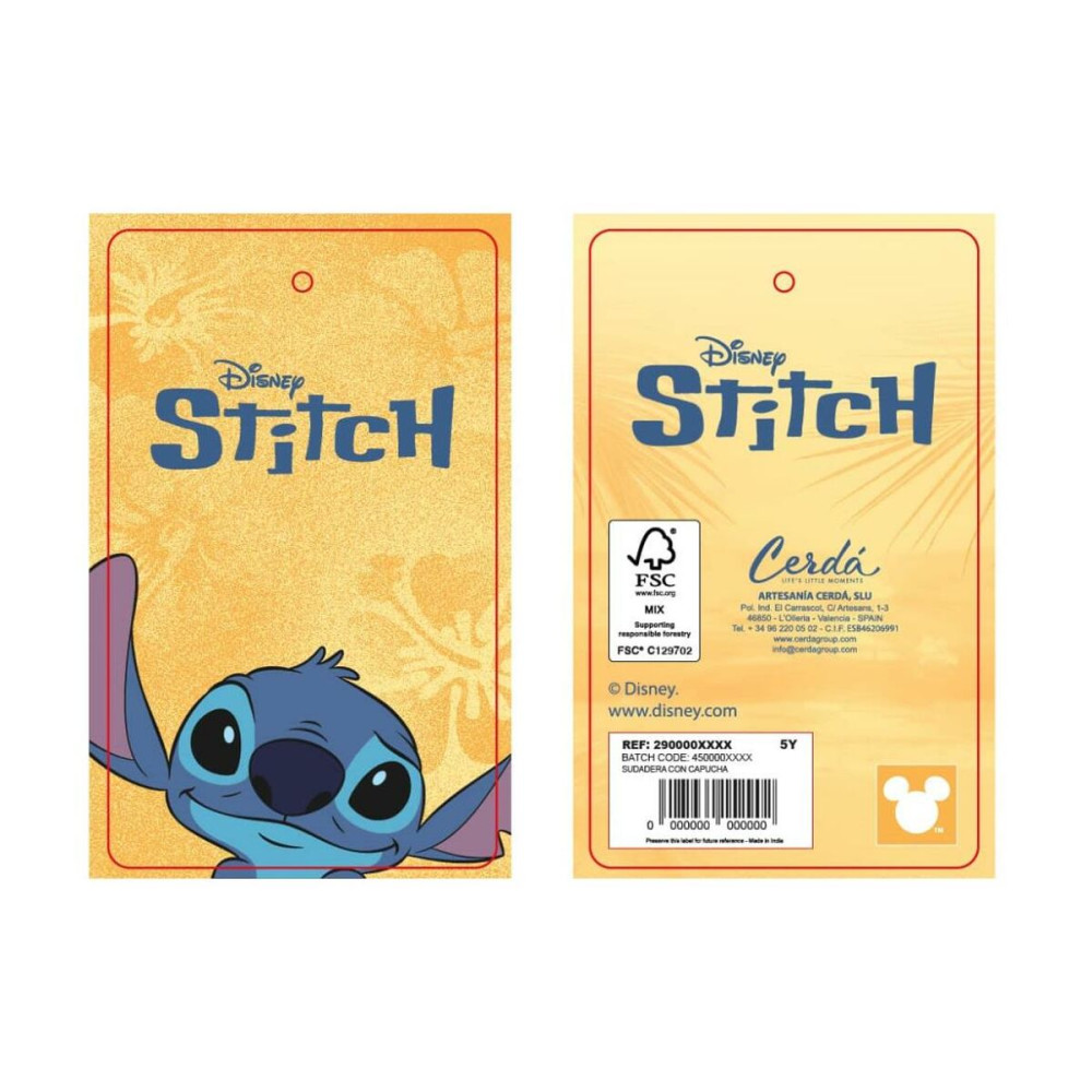 Children’s Hoodie Stitch Blue