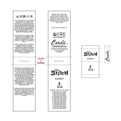 Children’s Hoodie Stitch Blue