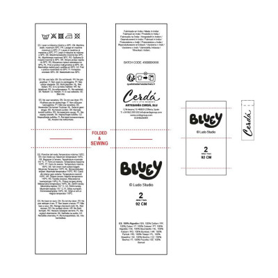 Children’s Hoodie Bluey Dark blue