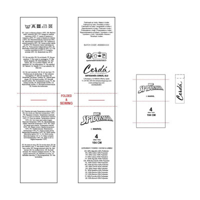 Children’s Hoodie Spider-Man Red