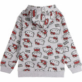 Hooded Sweatshirt for Girls Hello Kitty Grey