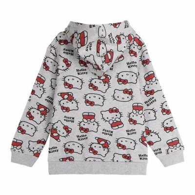 Hooded Sweatshirt for Girls Hello Kitty Grey