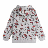 Hooded Sweatshirt for Girls Hello Kitty Grey