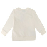 Hooded Sweatshirt for Girls Stitch Moana Beige