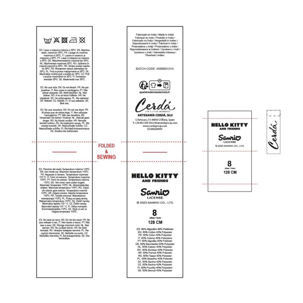 Children’s Sweatshirt Kuromi Black