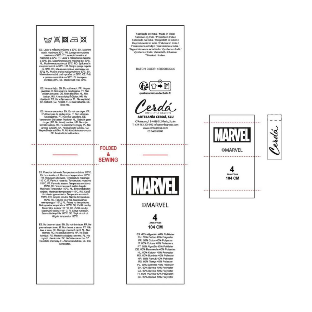 Children’s Sweatshirt The Avengers Beige