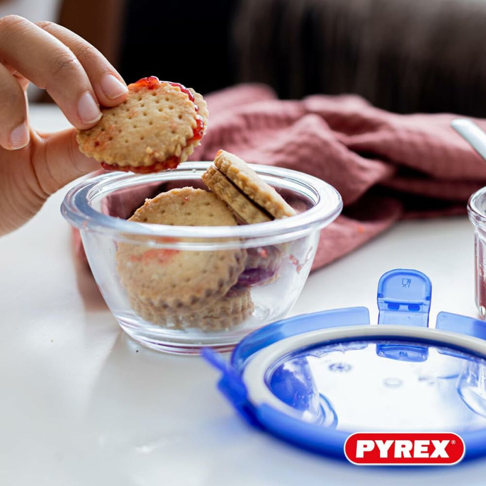Set of lunch boxes Pyrex Transparent 5 Pieces