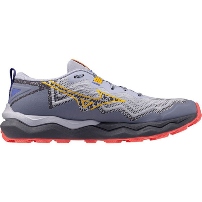 Trail running shoes for women Mizuno Wave Daichi 9 Grey