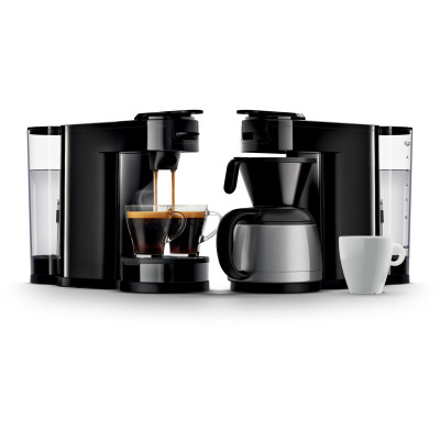 Capsule Coffee Machine Philips SENSEO SWITCH HD6592/65 noir 1 bar 1450 W