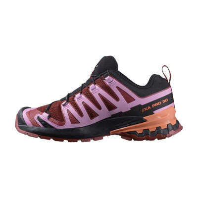 Men's trail running shoes (mountain running) Salomon Xa Pro 3D V9 Burgundy
