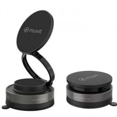 Mobile Support for Cars Muvit MCCHL0035 Black