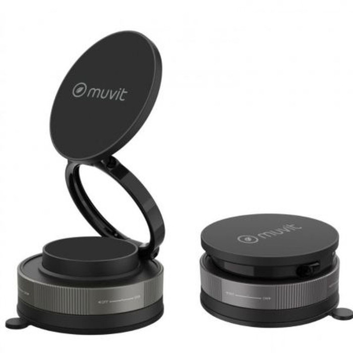 Mobile Support for Cars Muvit MCCHL0035 Black