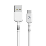 USB Cable Muvit White 20 cm
