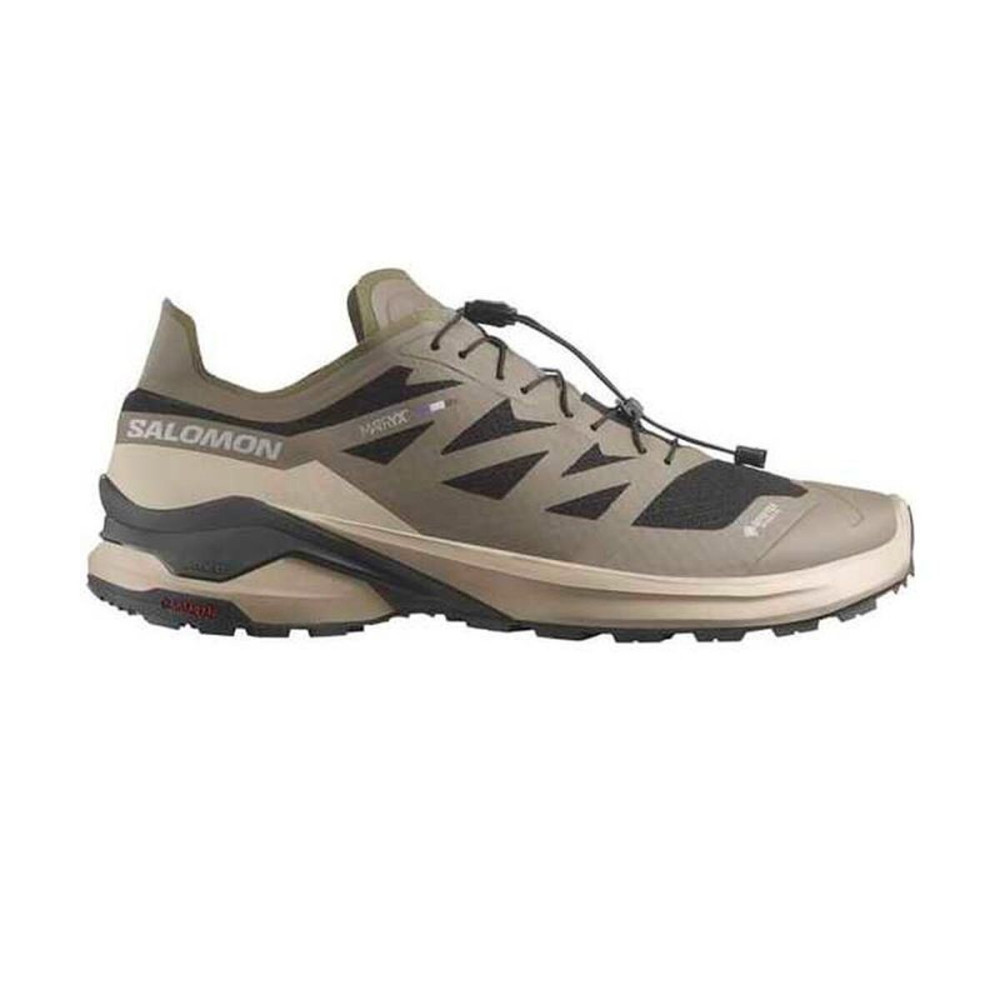 Men's trail running shoes (mountain running) Salomon Xa Meta Gore-Tex Brown