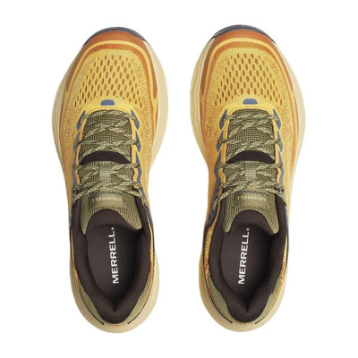 Men's trail running shoes (mountain running) Merrell Nova 4 Yellow Orange