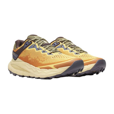 Men's trail running shoes (mountain running) Merrell Nova 4 Yellow Orange