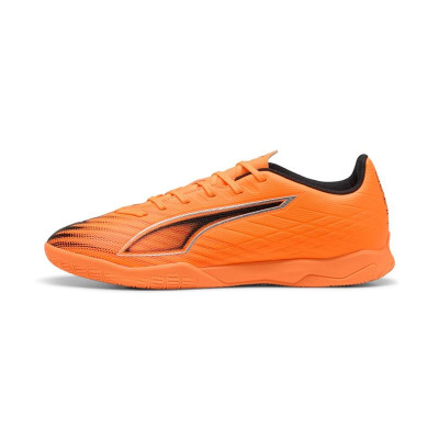Adult's Indoor Football Shoes Puma Ultra 6 Play IHeat Fire Orange