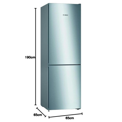 Combined Refrigerator BOSCH KGN36VIDA Silver Steel (Refurbished C)