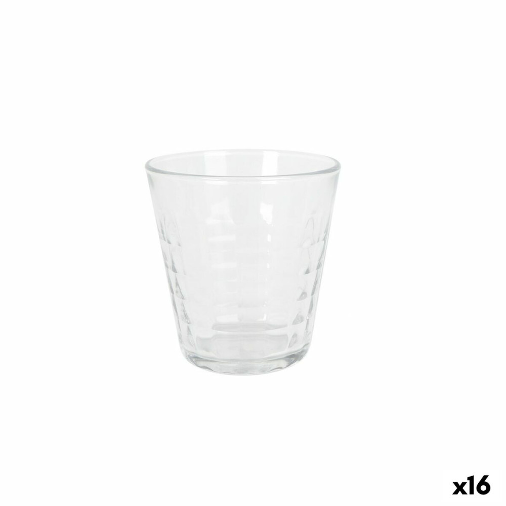 Glass Duralex Prisme Transparent 275 ml (16 Units)