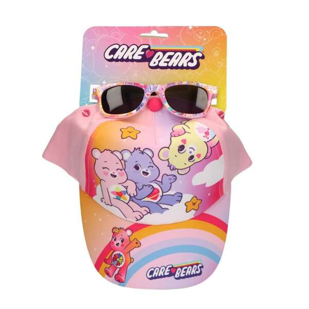 Set of cap and sunglasses Care Bears Pink