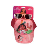 Set of cap and sunglasses Vaiana Pink
