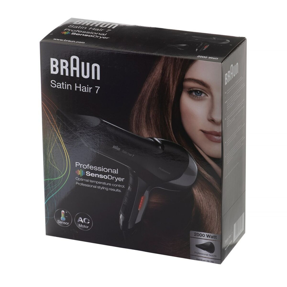 Hairdryer Braun Satin Hair 7 HD 780 Black 2000 W (Refurbished A)