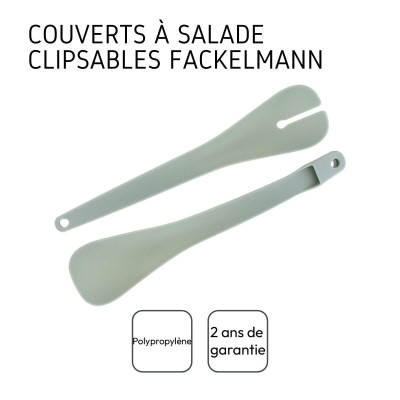 Salad Bowl Fackelmann Vert Stainless steel Plastic 49 X 15 X 30 CM 2 Pieces