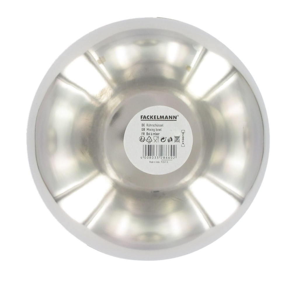 Salad Bowl Fackelmann Vert Stainless steel Plastic 49 X 15 X 30 CM 2 Pieces