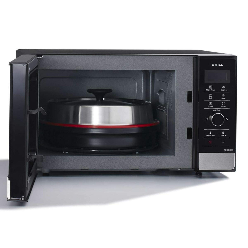 Microwave with Grill Panasonic NN-GD38HSSUG Black 1000 W 900 W 23 L (Refurbished A)