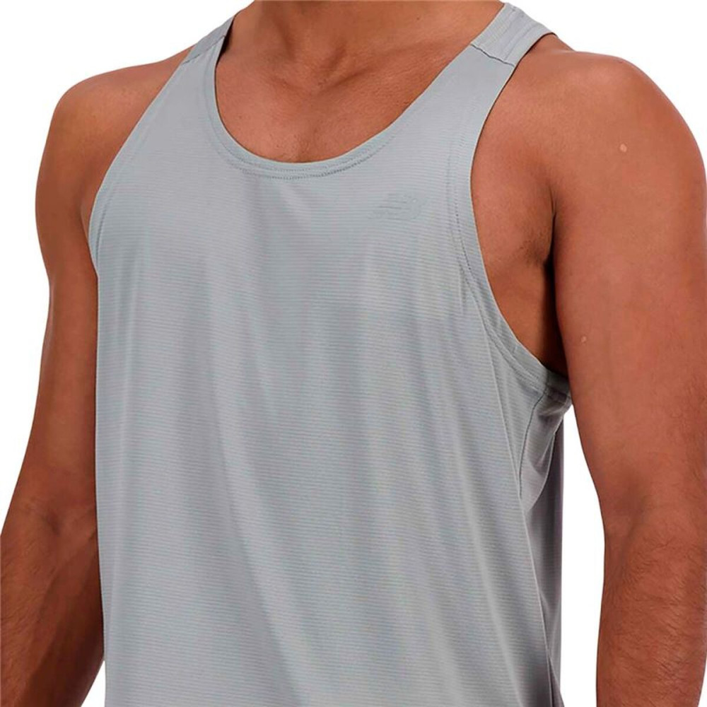 Tank Top Men New Balance Sport Essentials Singlet Grey