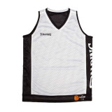 Basketball shirt Spalding Spalding Reversible Tank White Black